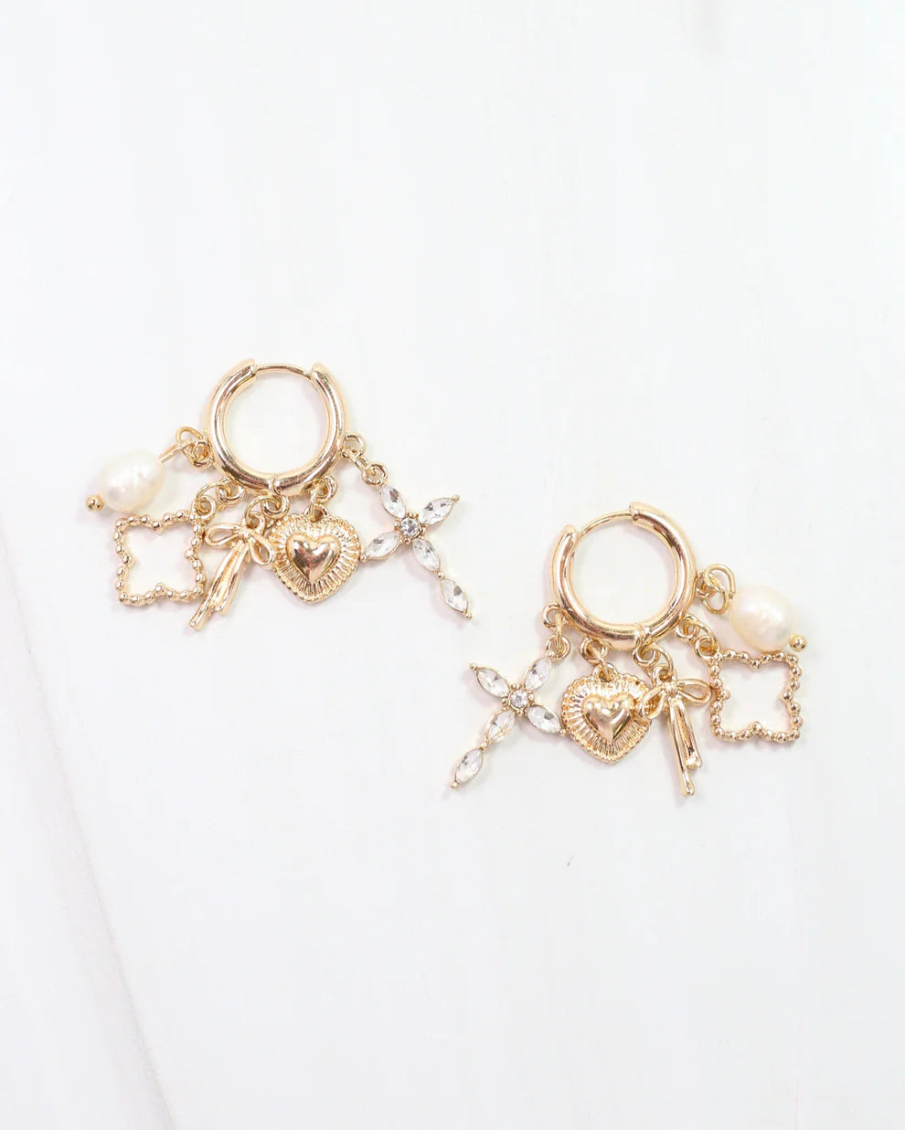 Cullen Charm Earring Gold