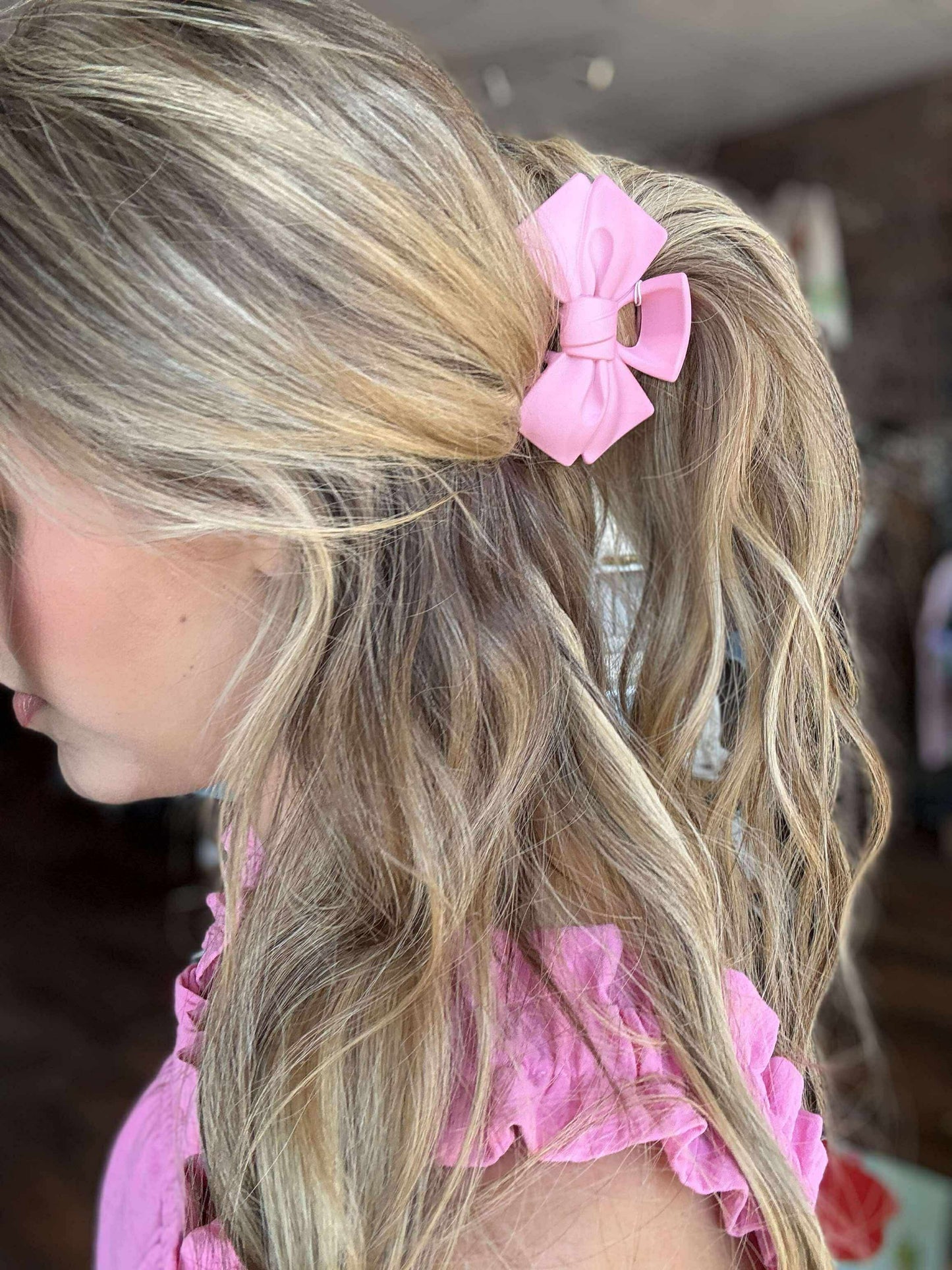 Pink Hair Clips