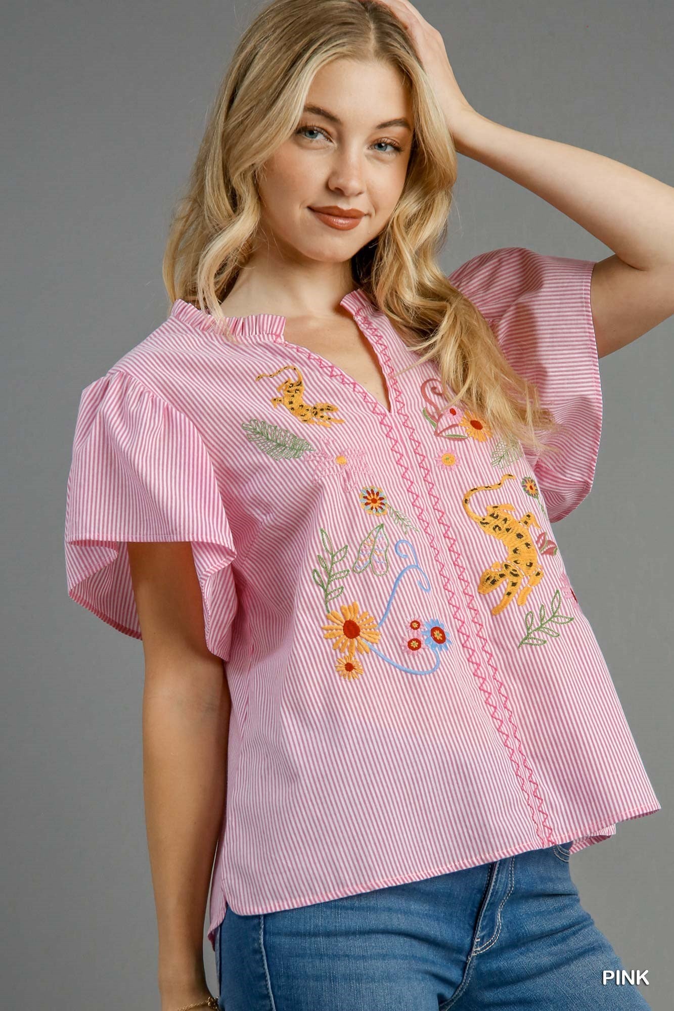 Embroidery Queen Blouse