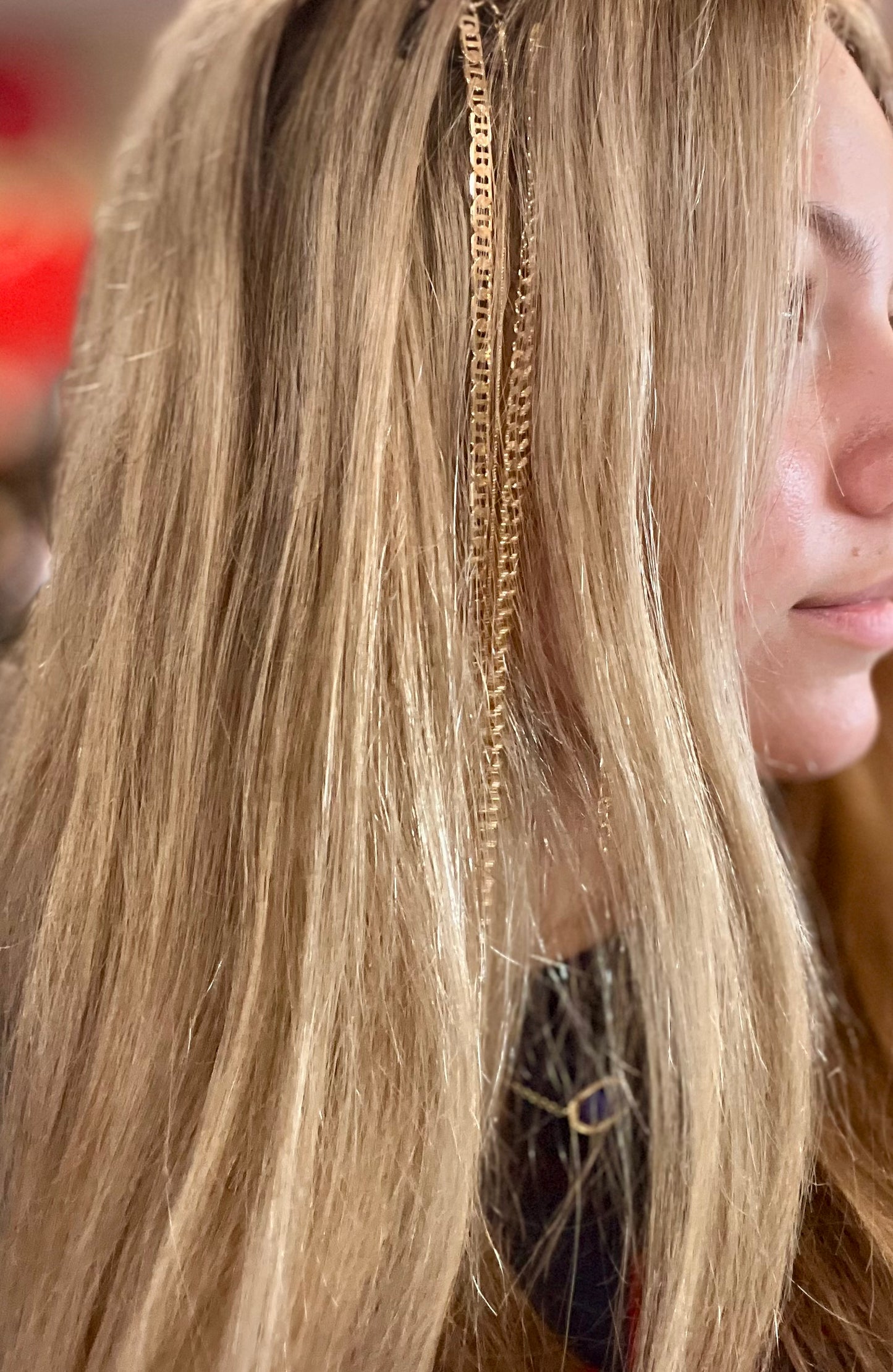Erimish Gem Hair Chain
