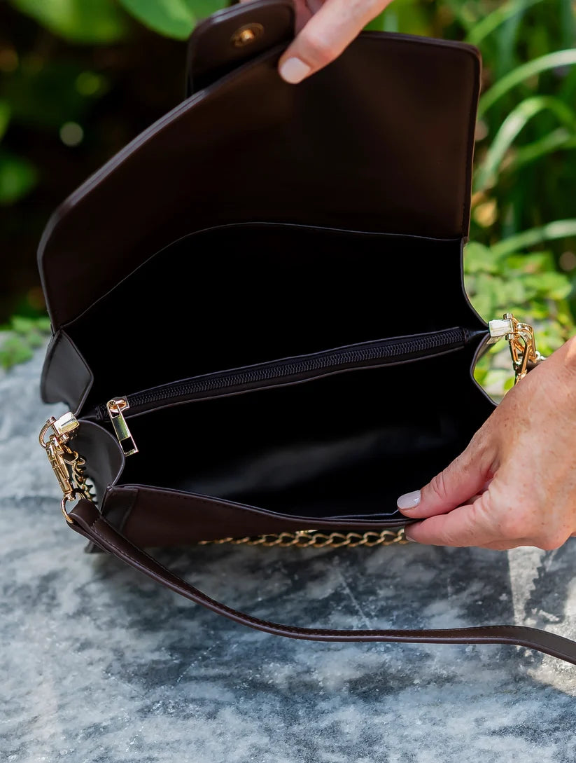 Collins Crossbody Latte S