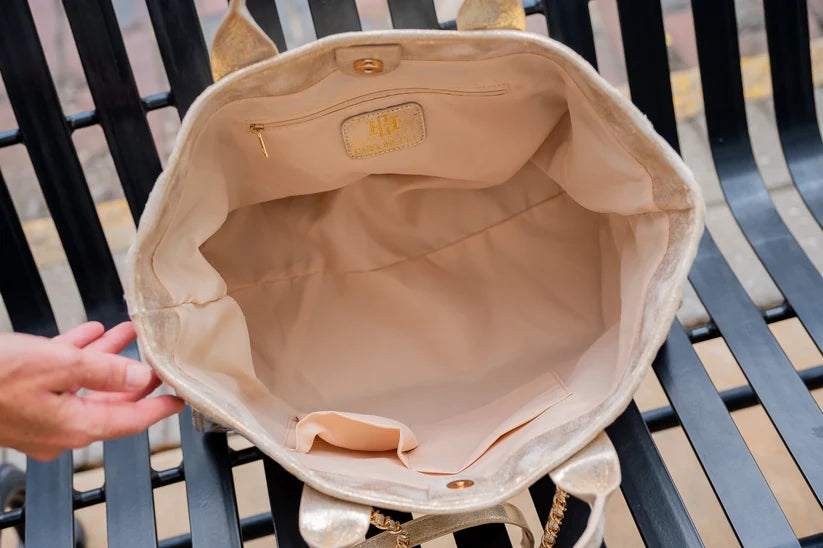 Missy Tote Champagne Pop