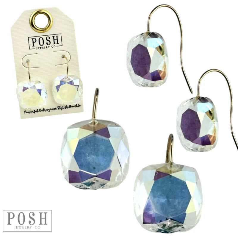 Posh Drop of Color Dangles