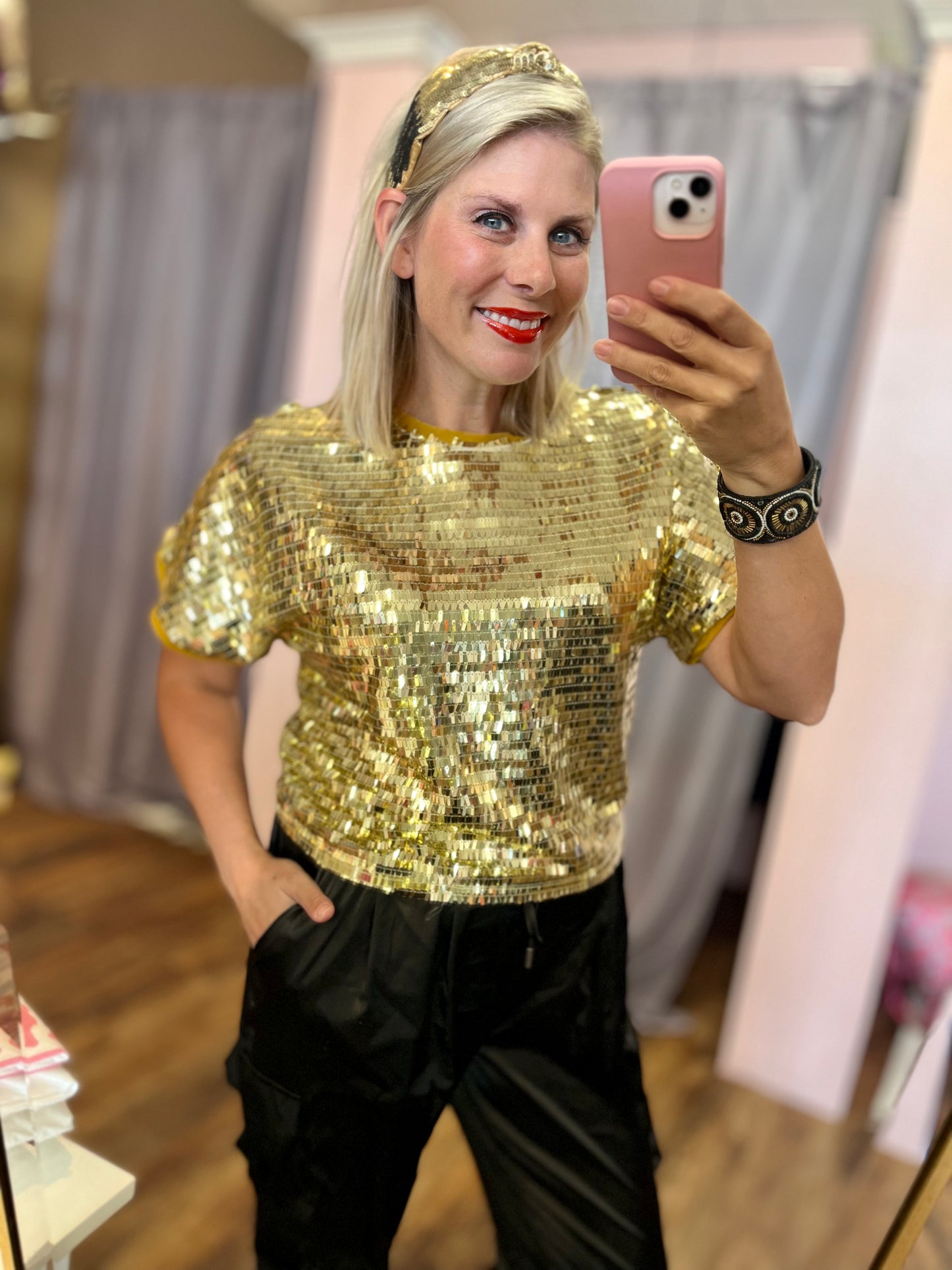 Game Day Sequin Headbands
