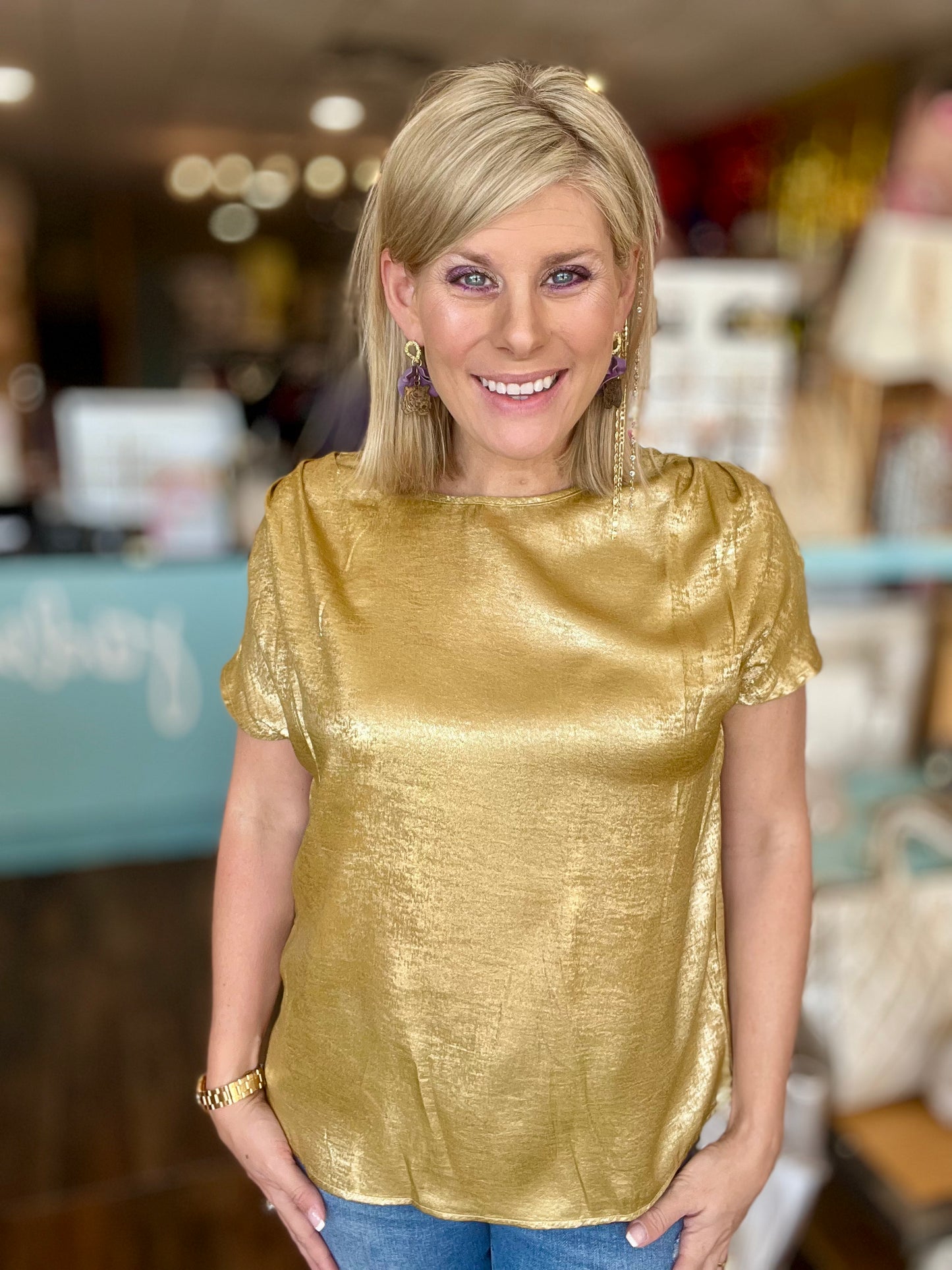 Golden Girl Blouse