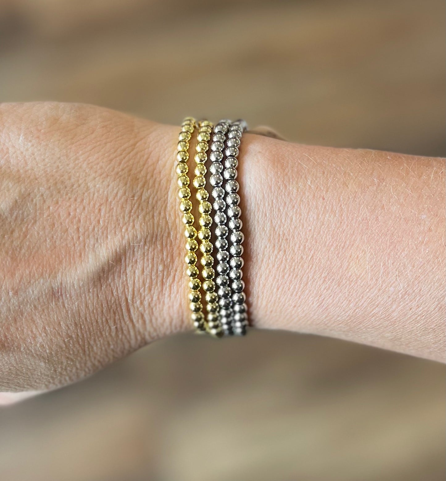 Stainless Steel Stretch Bracelets
