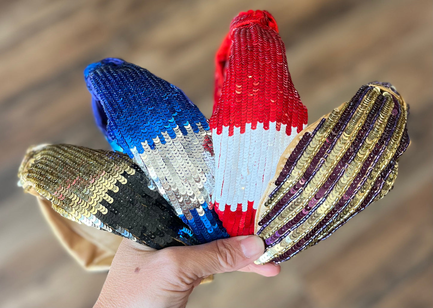 Game Day Sequin Headbands