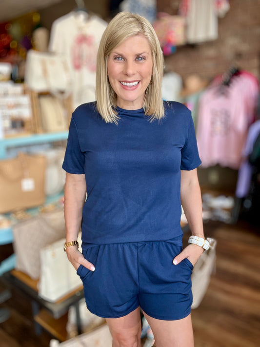 Ribbed 2 Piece Set (in store)