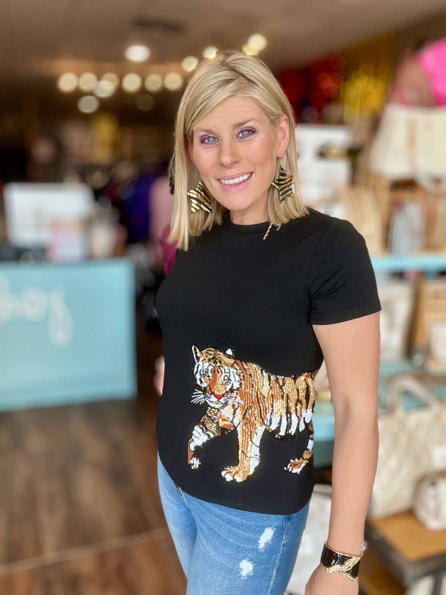 Tiger Wrap Around Tee