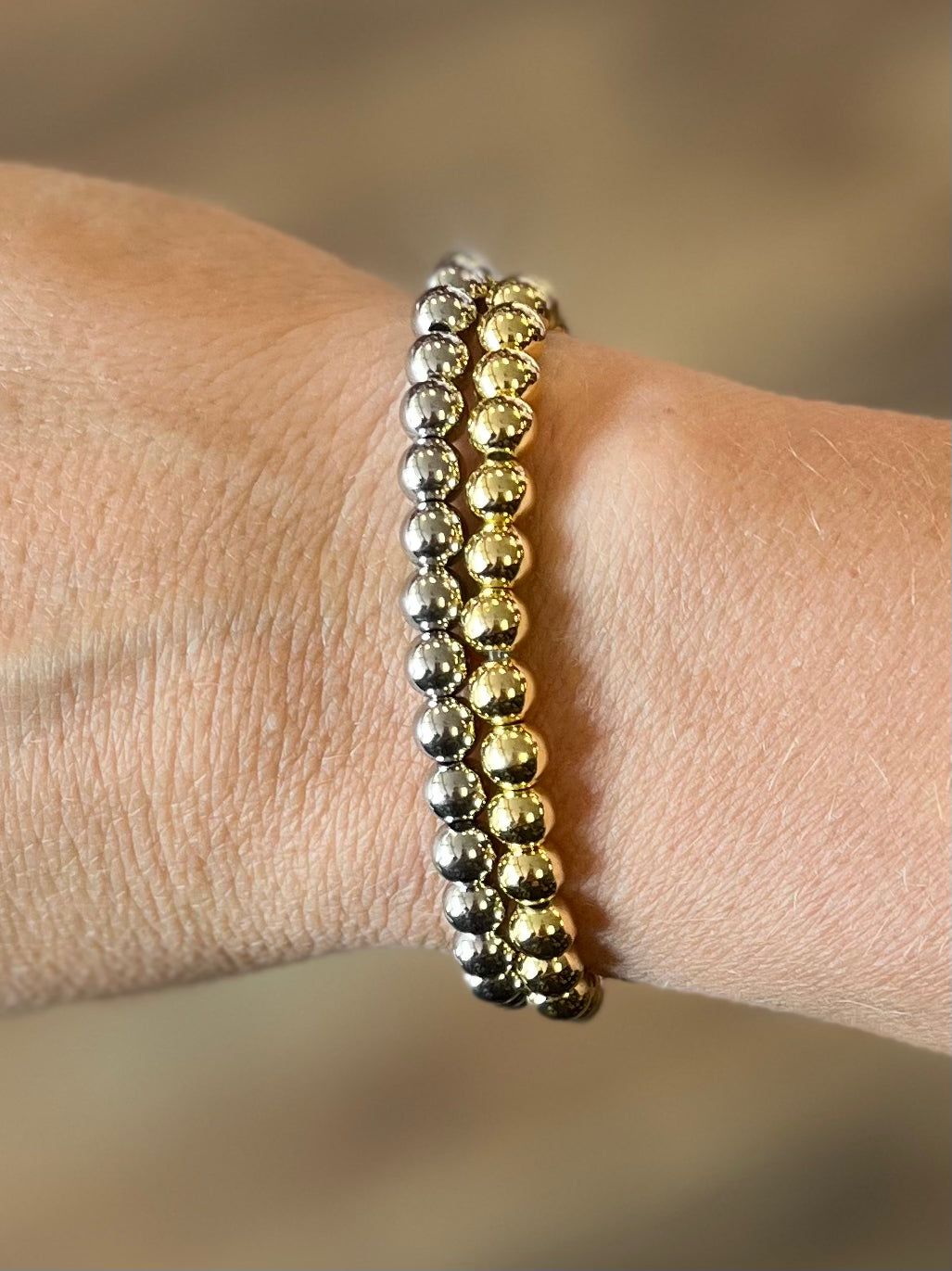 Stainless Steel Stretch Bracelets