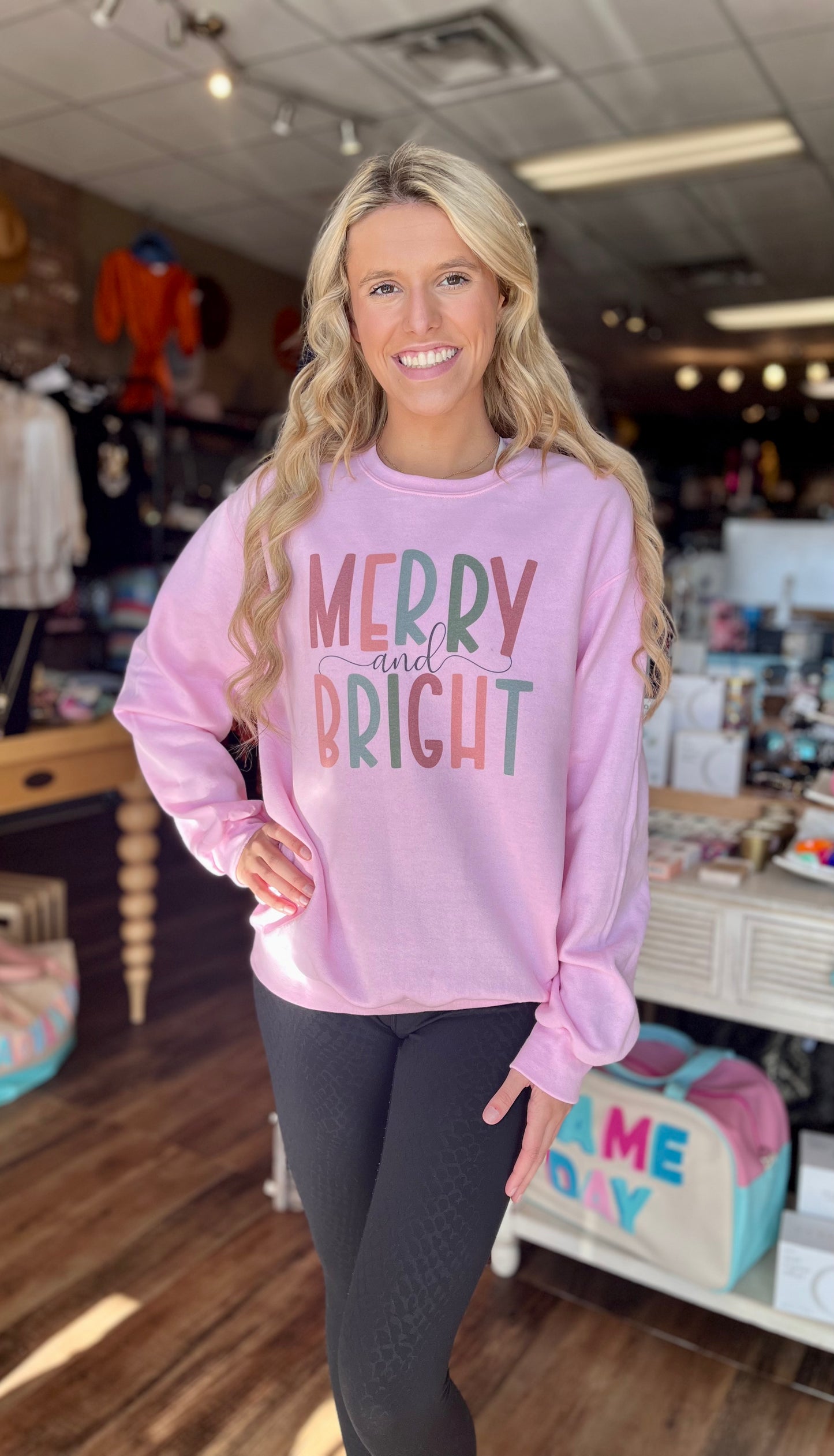 Merry & Bright Sweatshirt