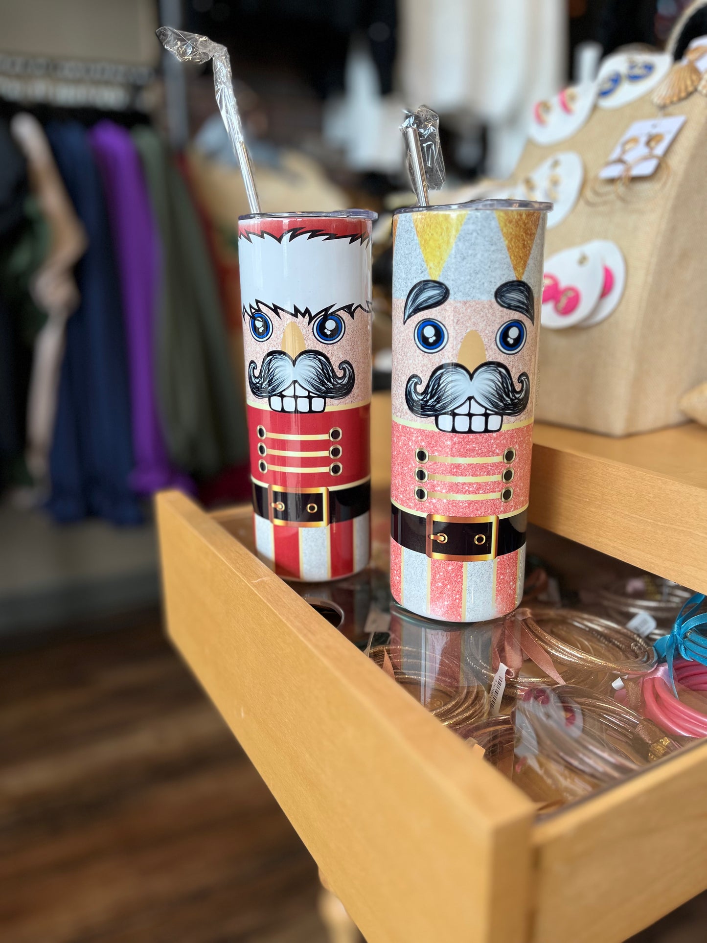Nutcracker Metal Tumbler