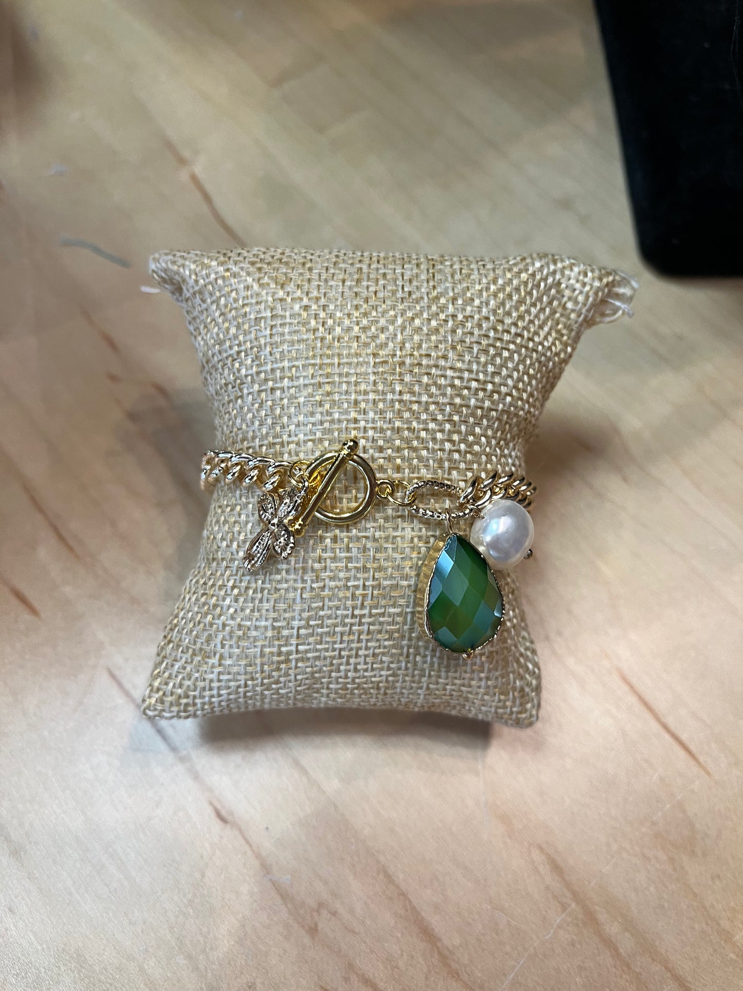 18K Gold Charm Bracelet