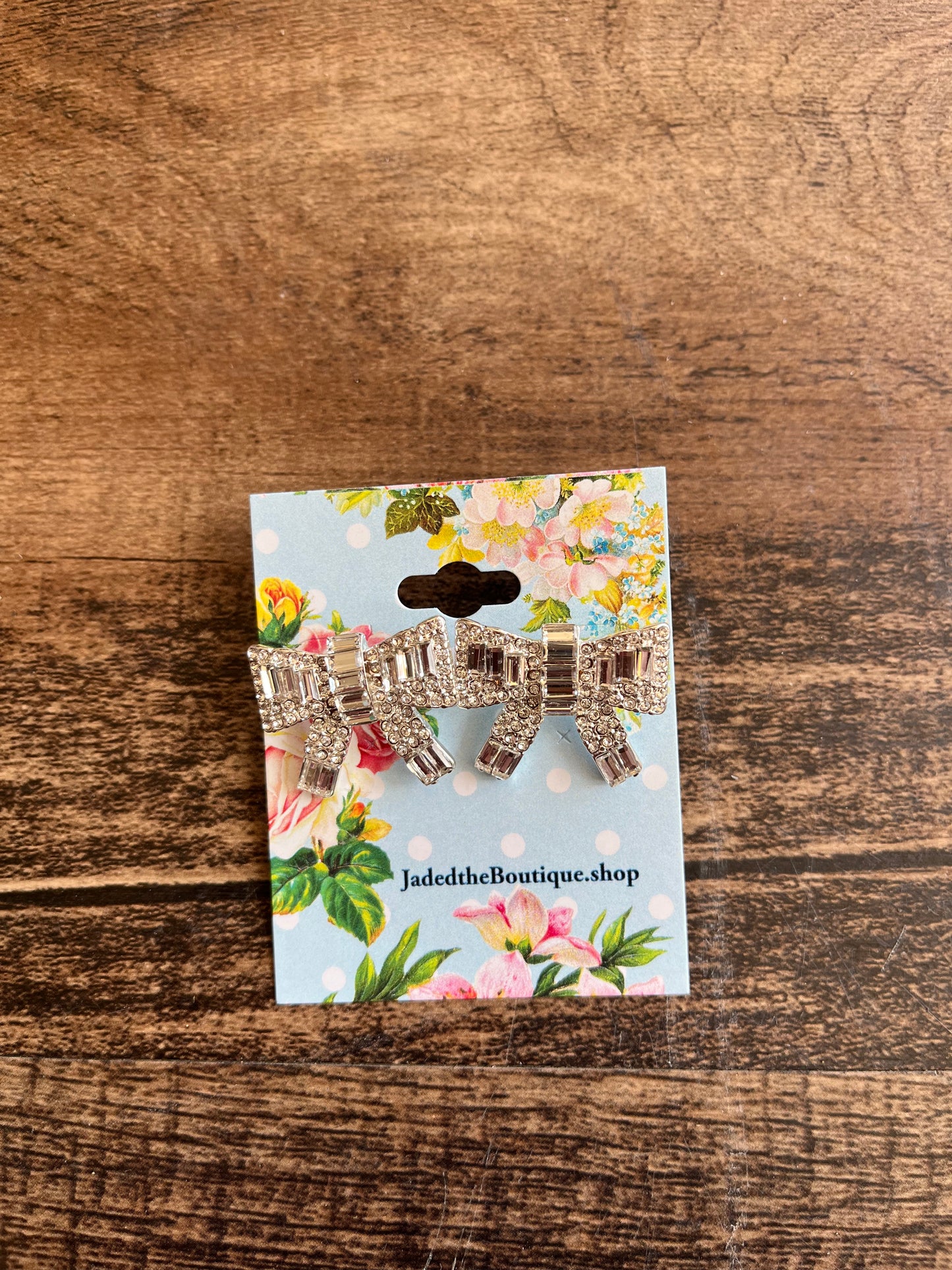Glitzy Stone Earrings