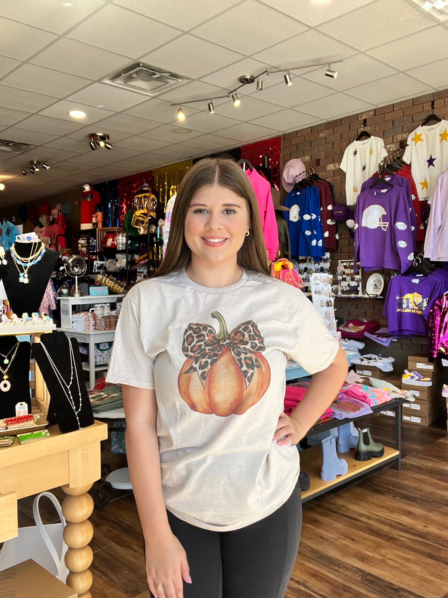 Pumpkin & Bows Tees