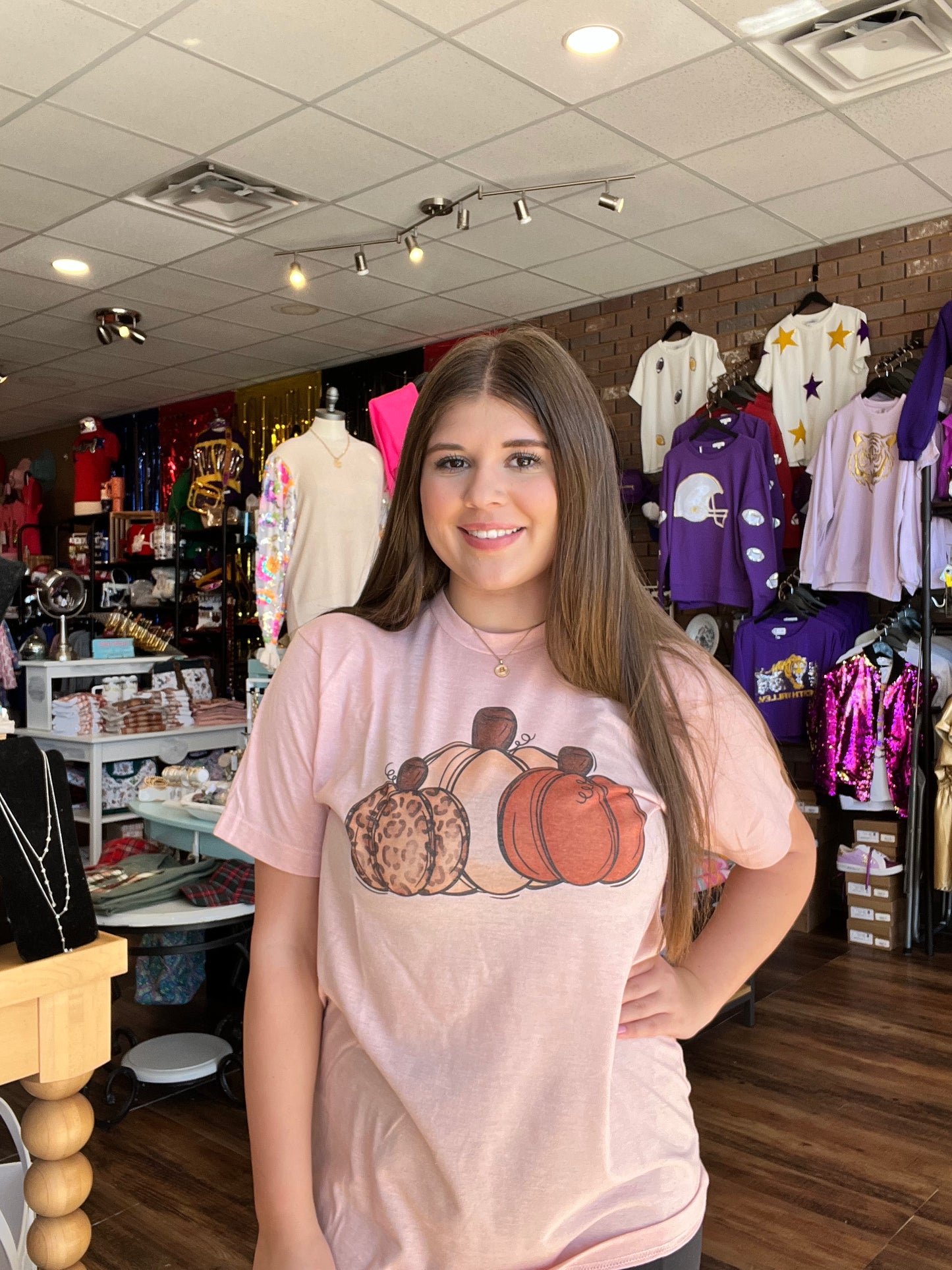 Pumpkin & Bows Tees
