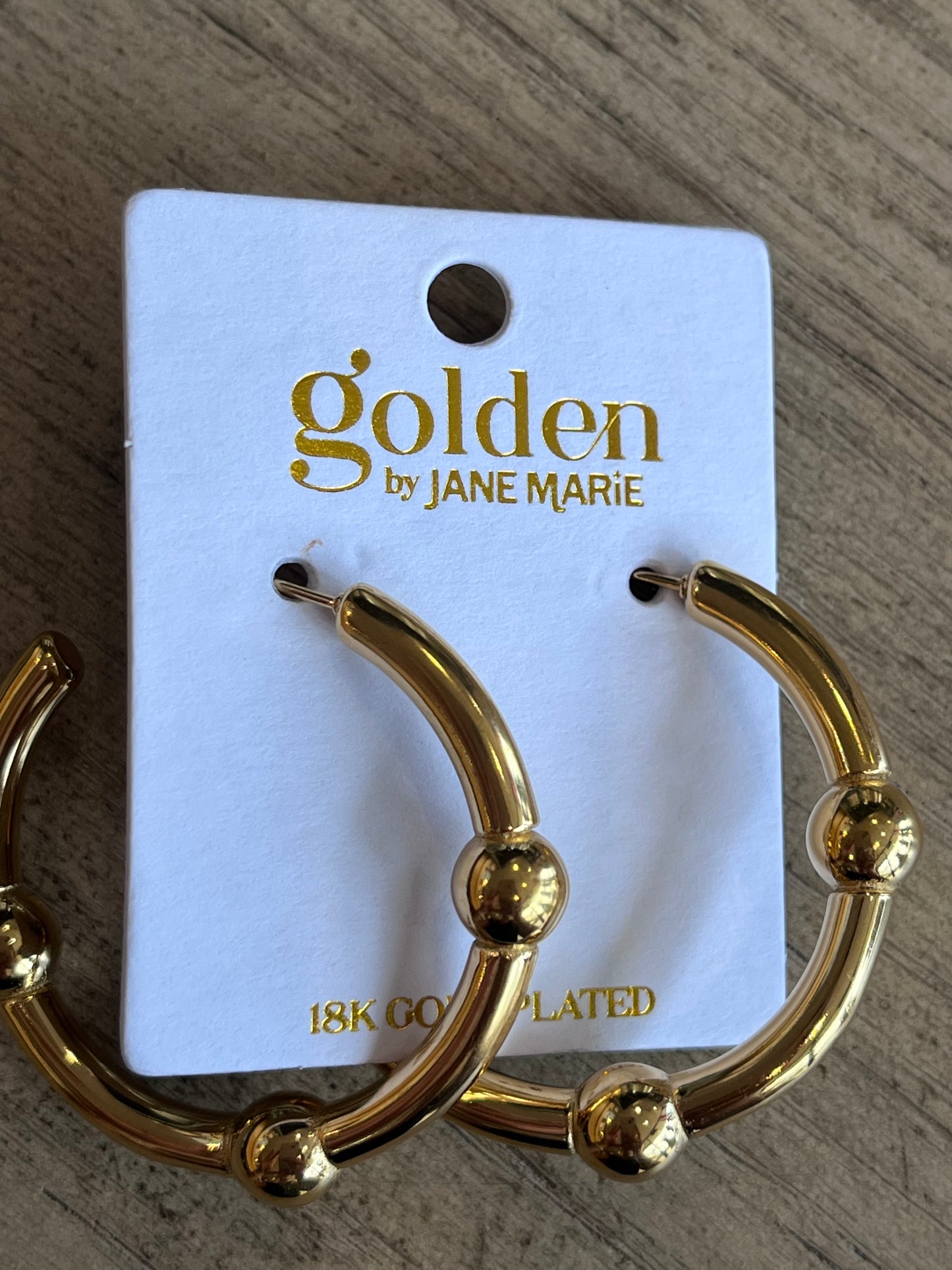 18K Gold Plated Earrings