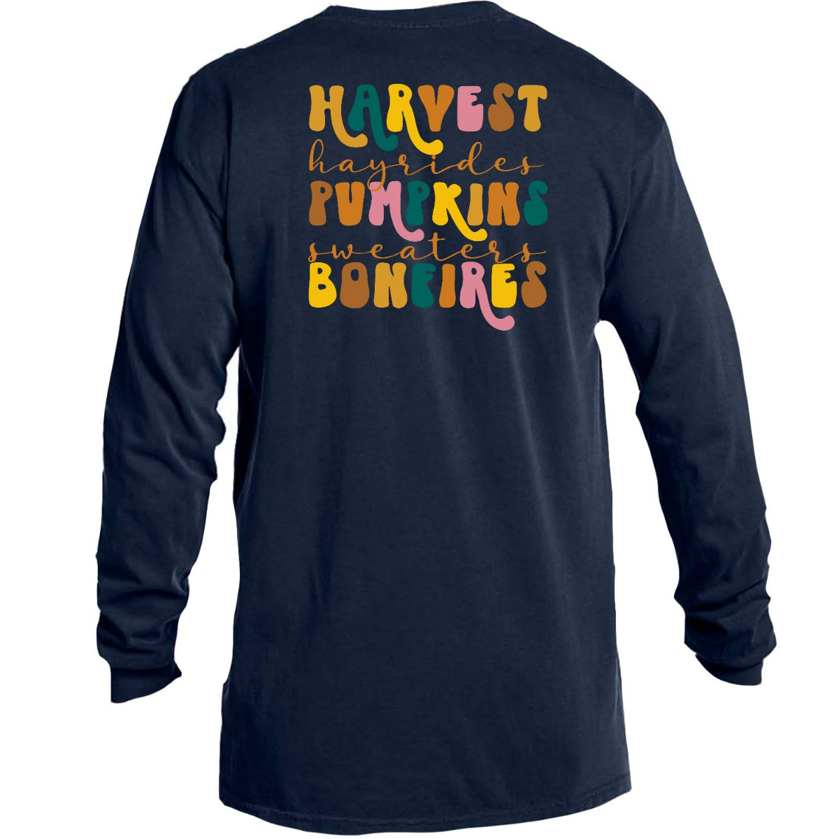 Harvest Hayrides Long Sleeve Tee