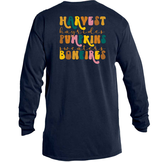 Harvest Hayrides Long Sleeve Tee