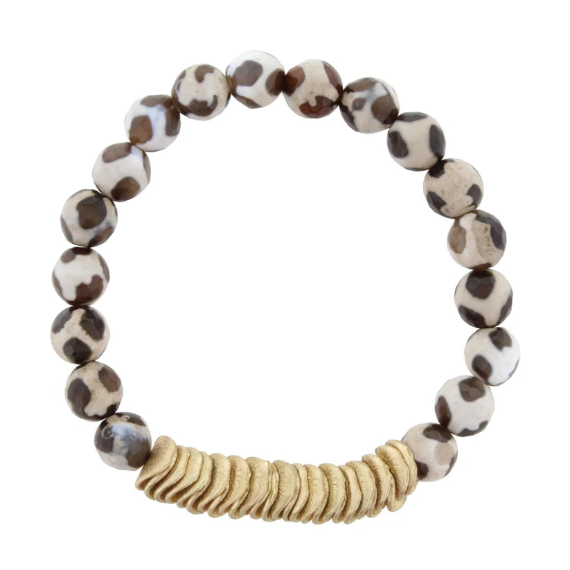 JM Natural Stone Stretch Bracelets
