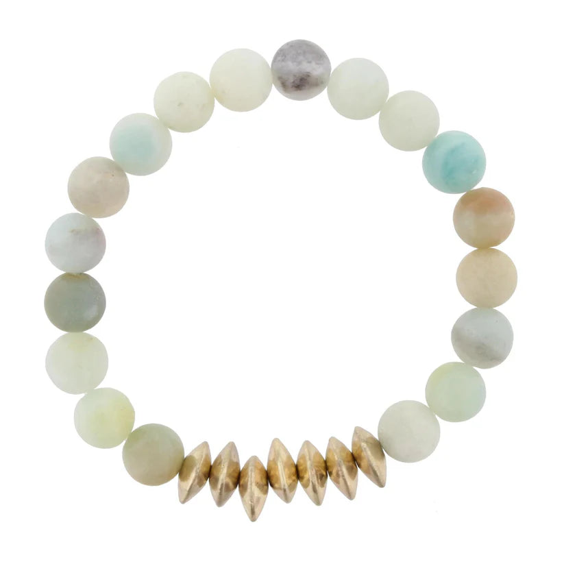 JM Natural Stone Stretch Bracelets