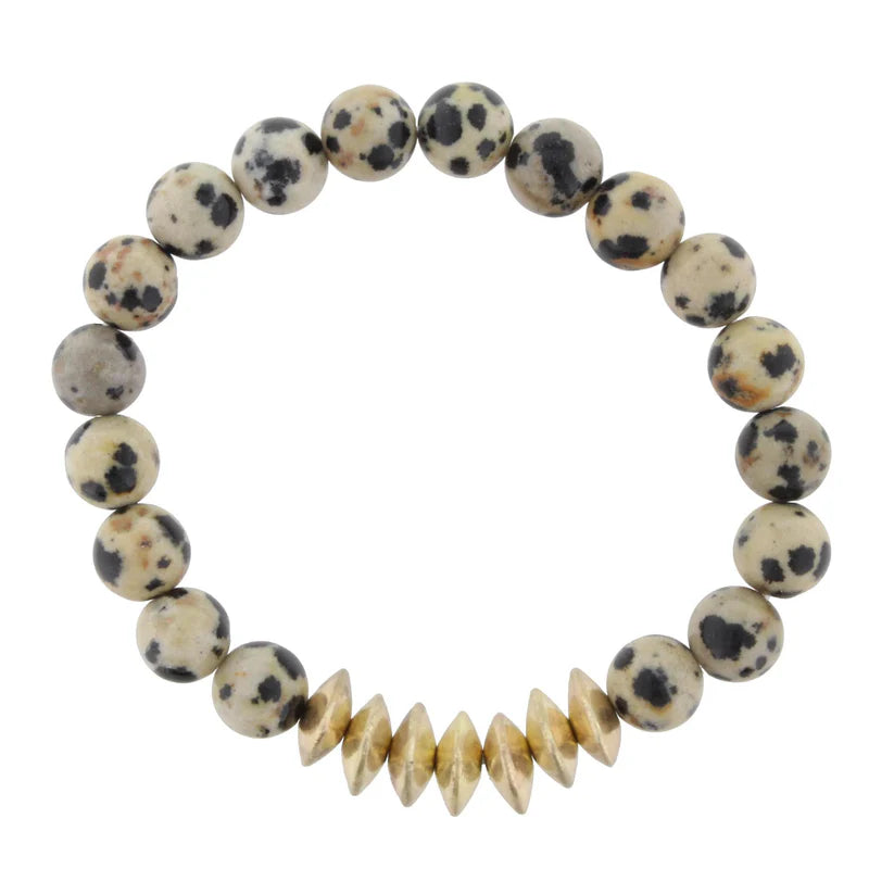 JM Natural Stone Stretch Bracelets