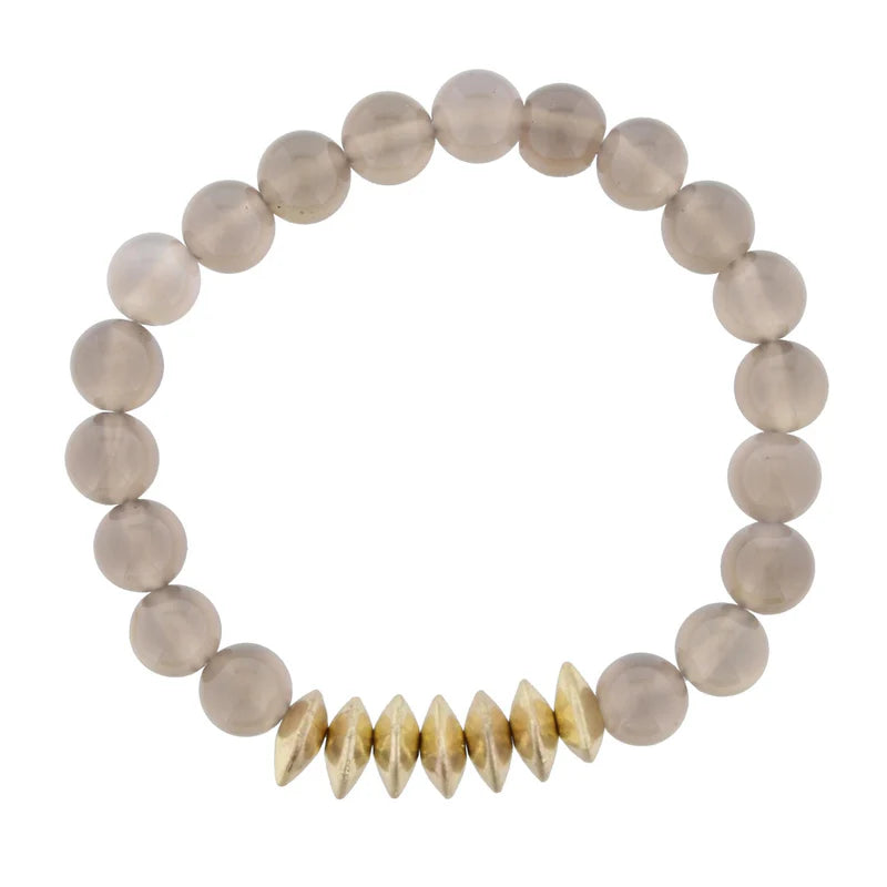 JM Natural Stone Stretch Bracelets