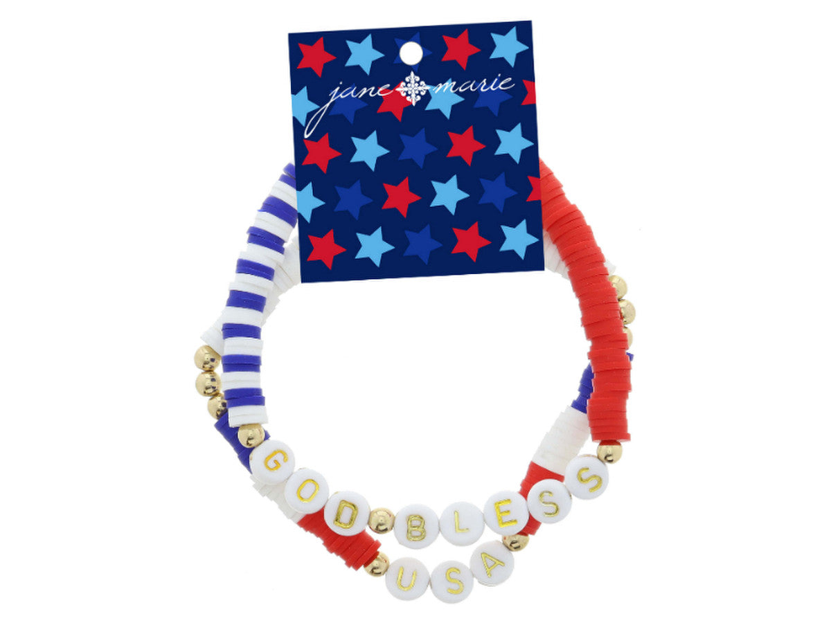 JM Patriotic Bracelet Sets