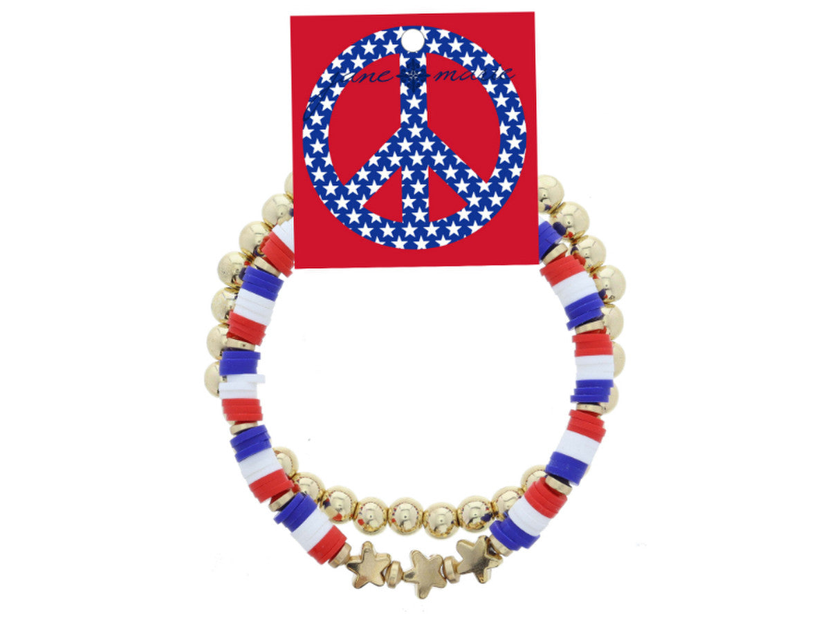 JM Patriotic Bracelet Sets