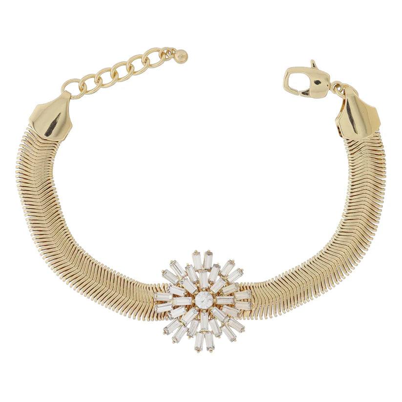 JM Baby it's Cold Outside Herringbone Bracelet