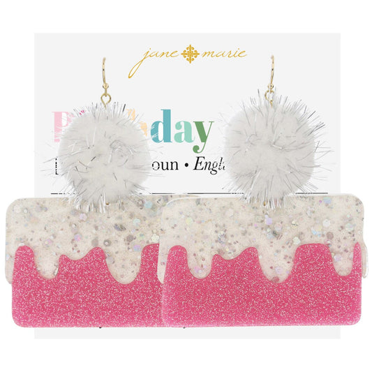 JM Birthday Earrings