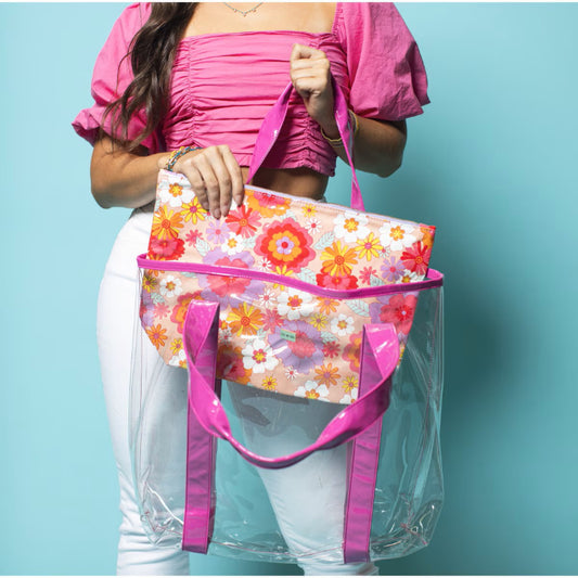 Like, Totally Clear Tote with Insert