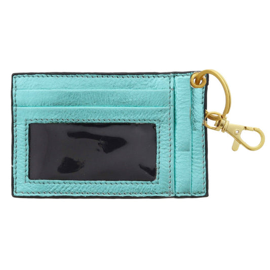 Metallic Card Holder with Clip