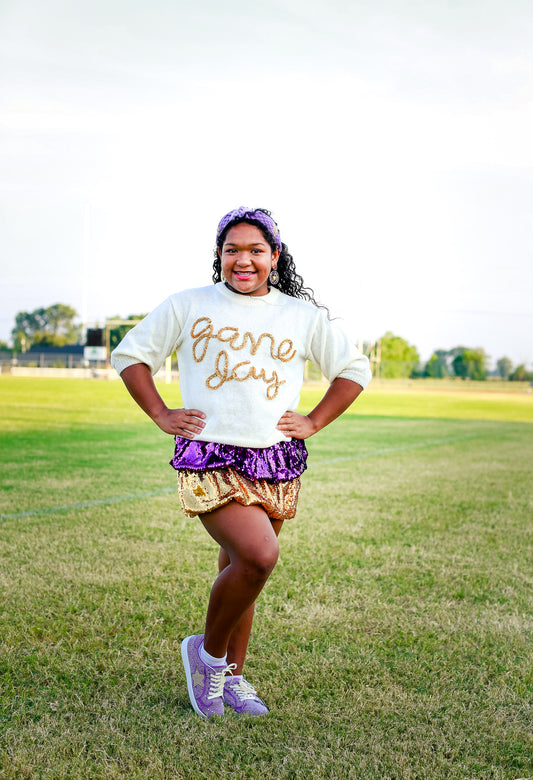 Game Day Puff Sleeve