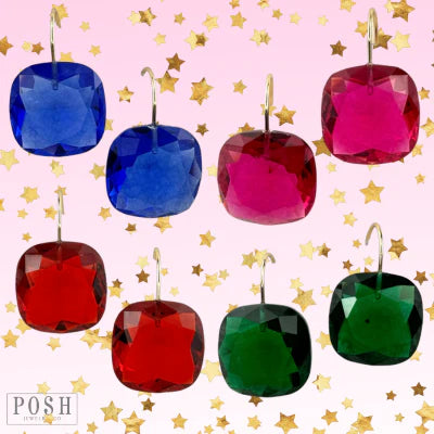 Posh Drop of Color Dangles
