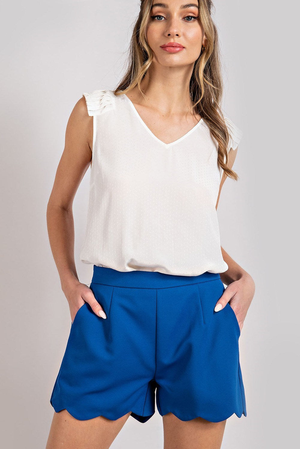 Scallop Shorts