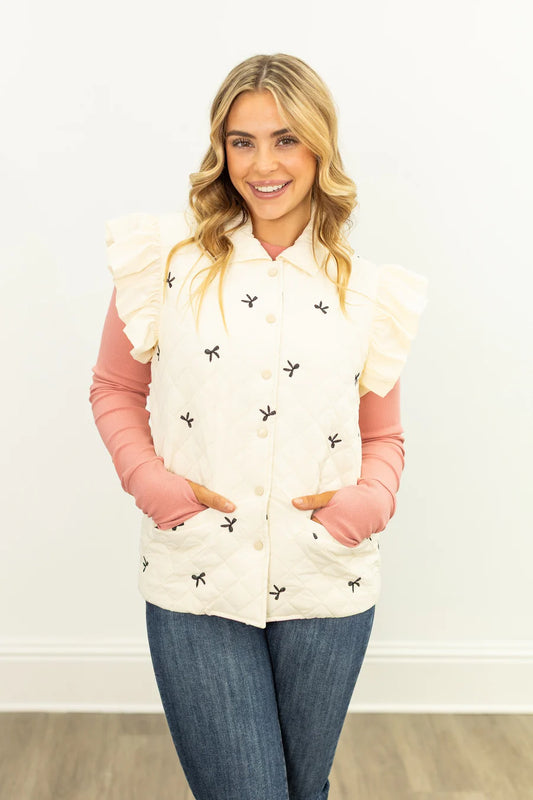 Quilted Puffer Vest