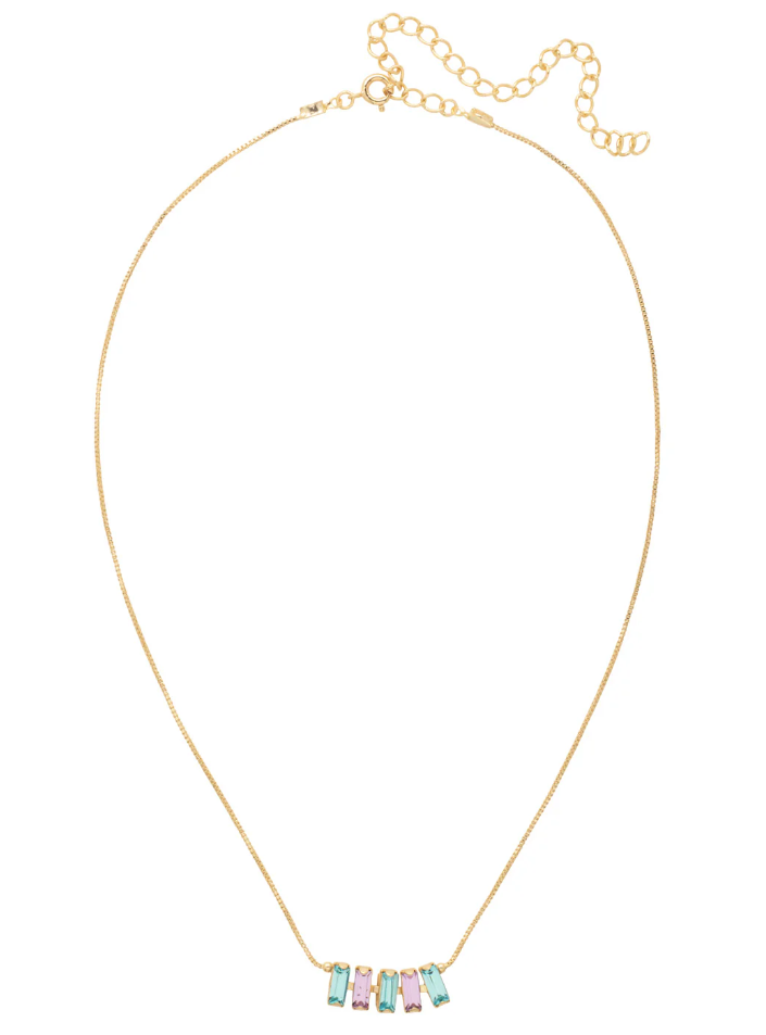 Crown Tennis Necklace