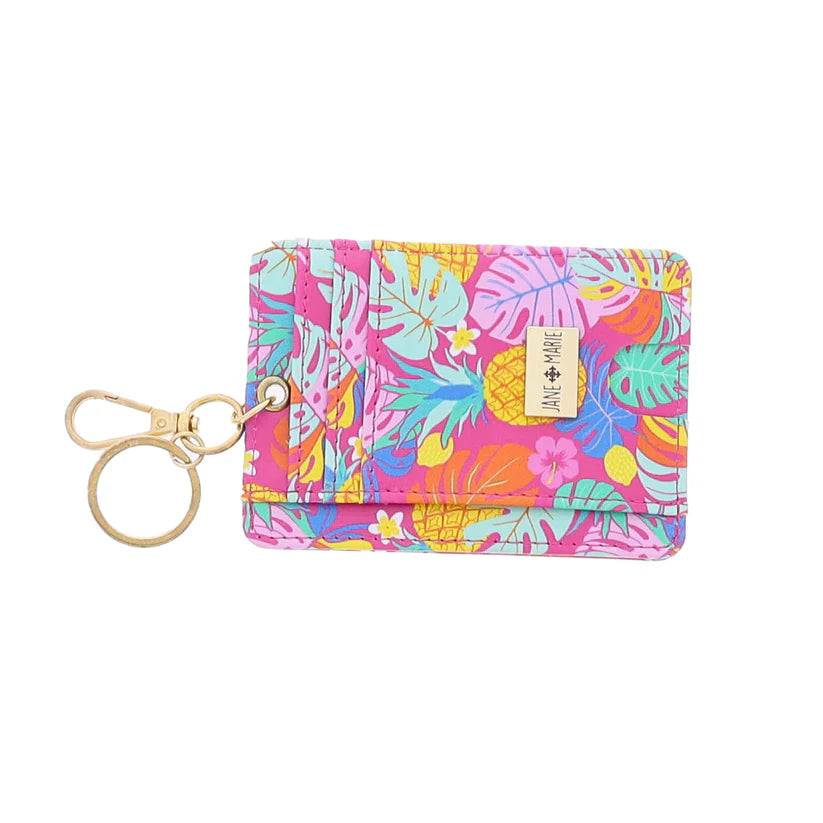 JM Key Chain Card Holder