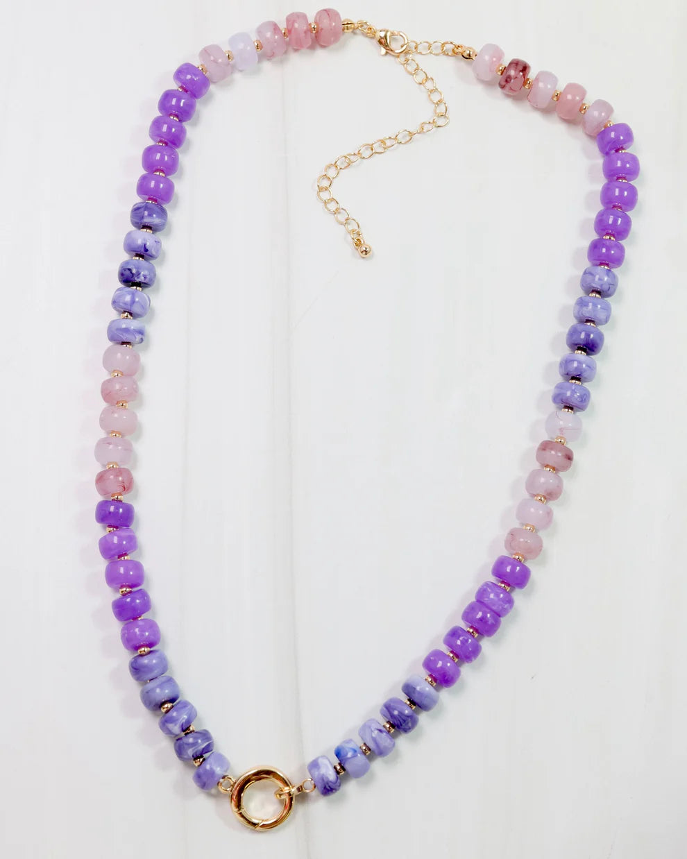 Tiara Beaded Toggle Necklaces