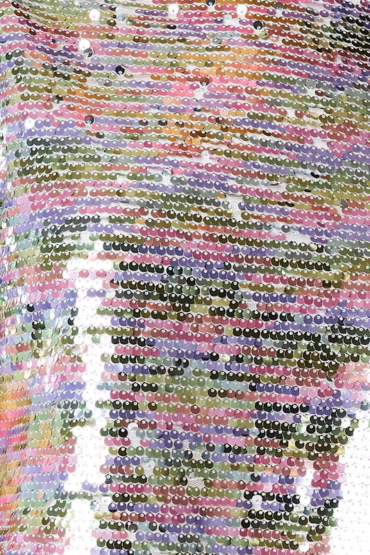 Spicy Breakfast Club Sequin Top And Skirt Set