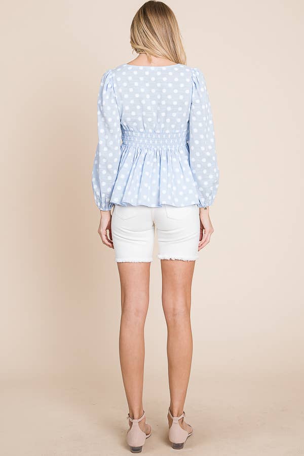 Pretty in Polka Dot Print