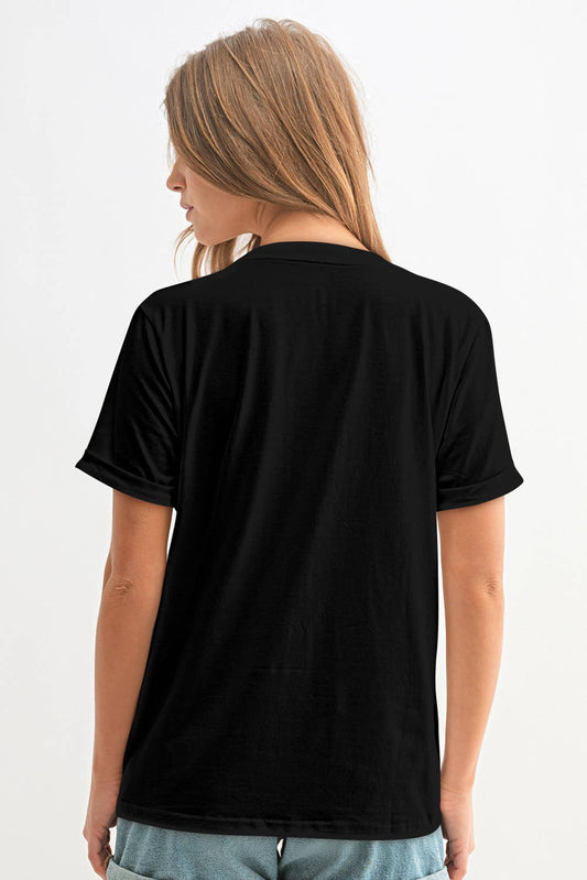 Rugby Football Bowknot Patch Graphic Shirt