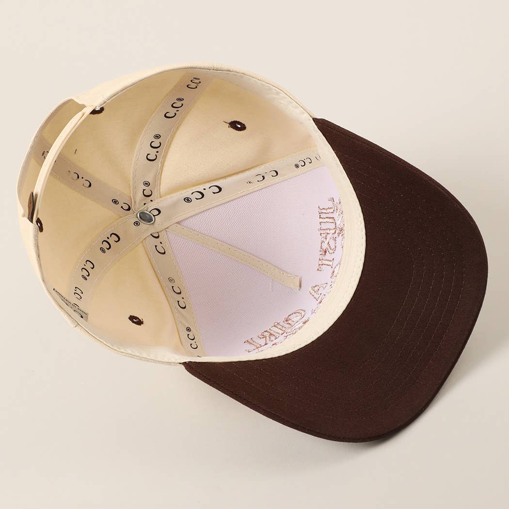 Just A Girl Who Loves Jesus Embroidery Trucker Hat