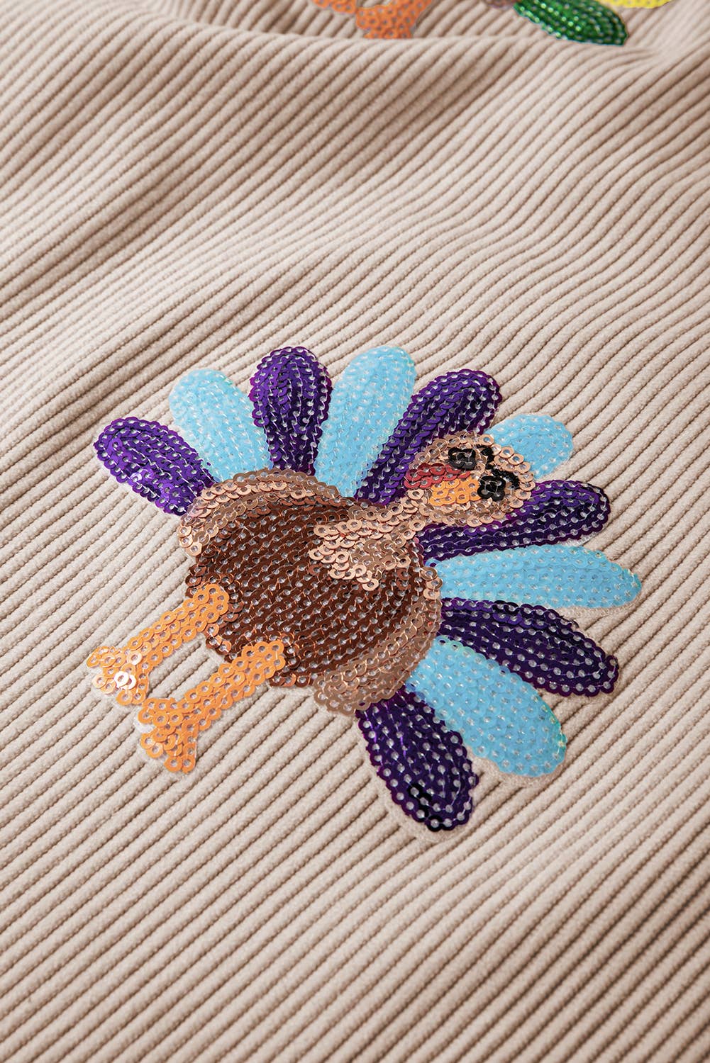 Little Turkeys Sweatshirt (Beige)