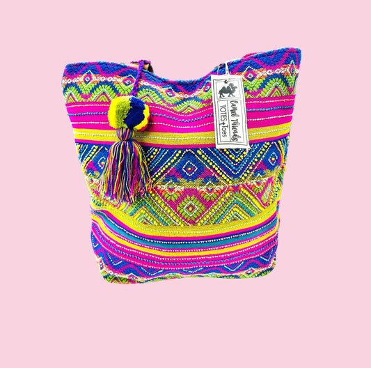Camel Threads Fiesta Tote