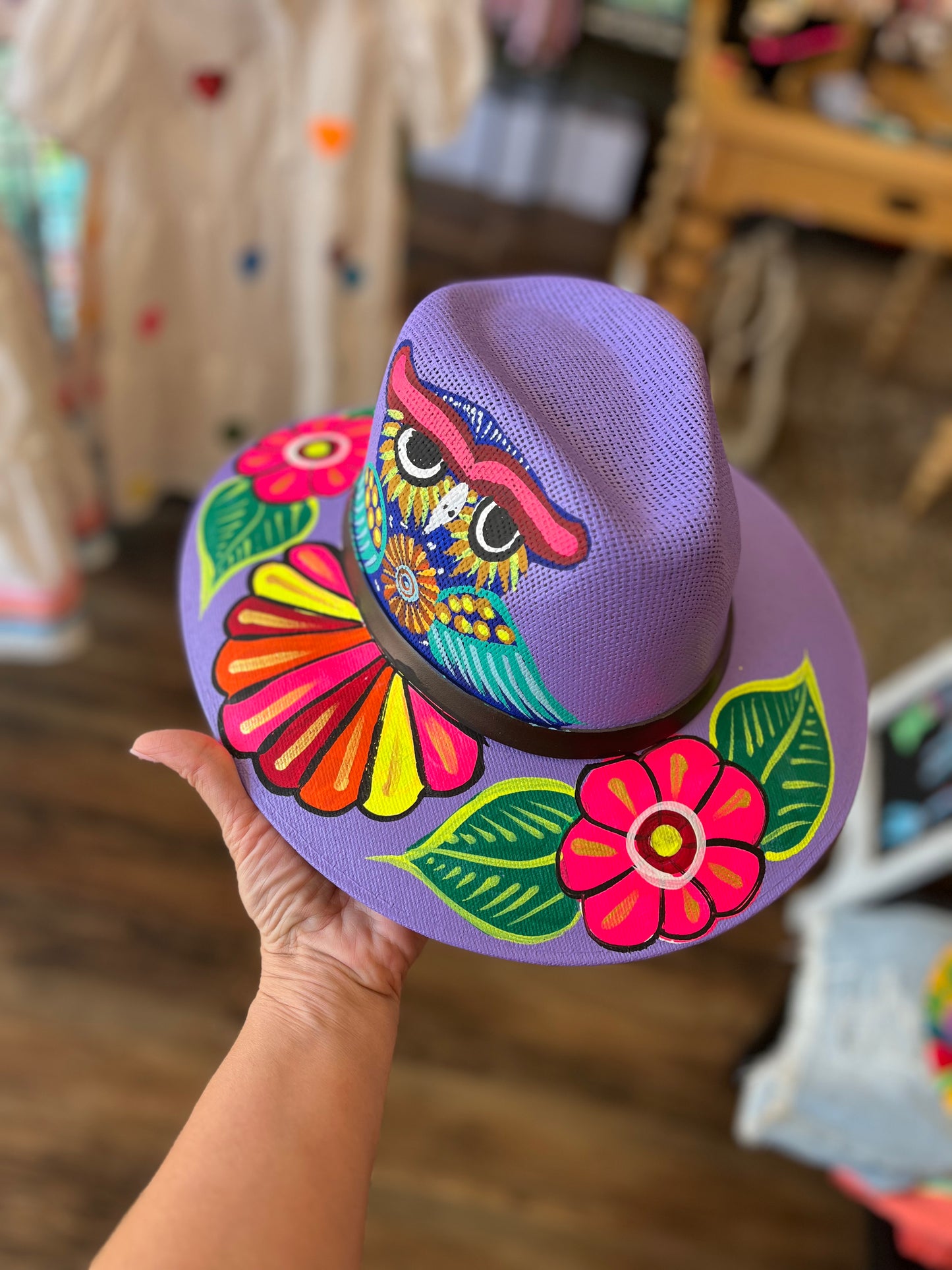 Hand Painted Hats