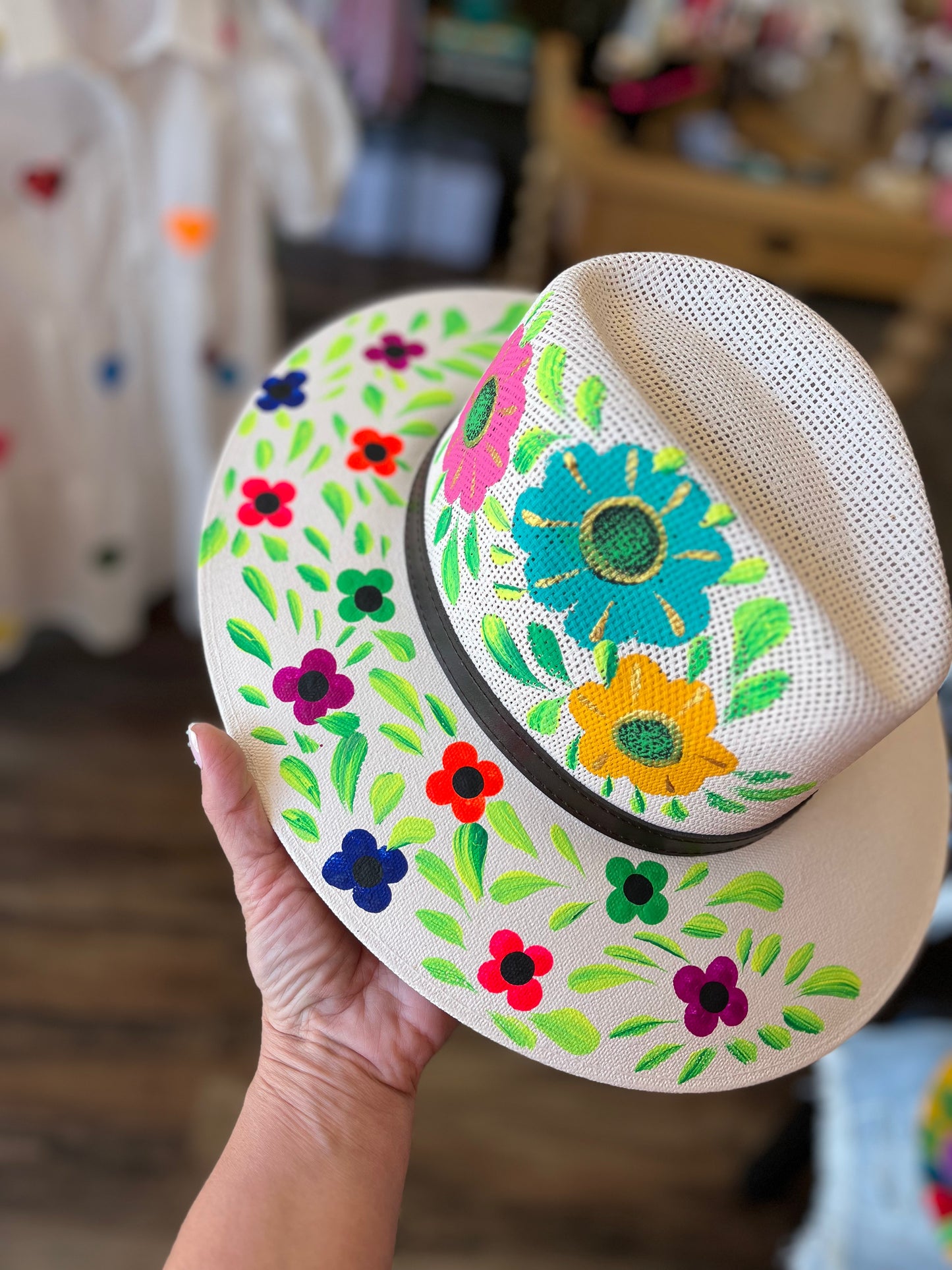 Hand Painted Hats