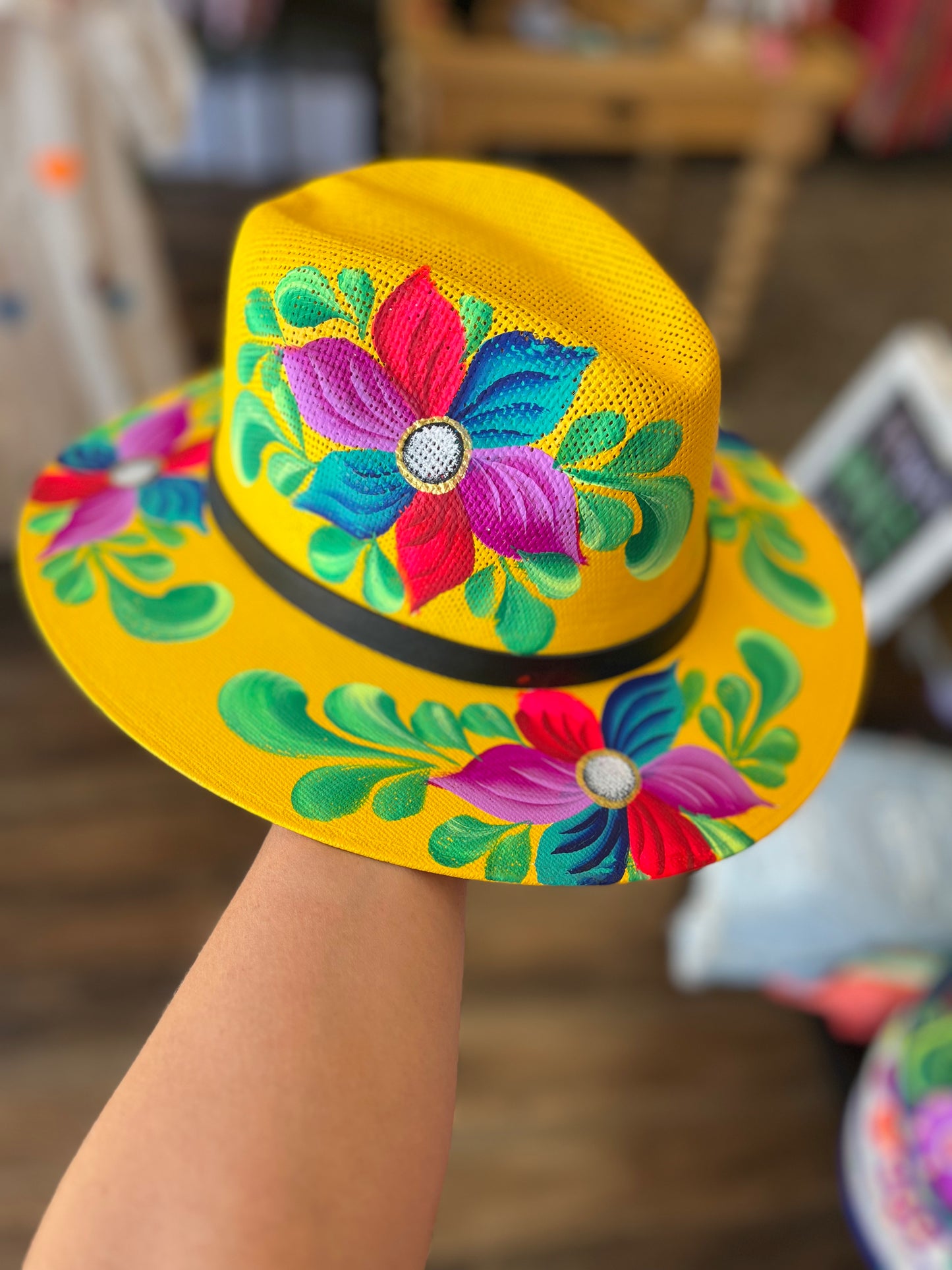 Hand Painted Hats