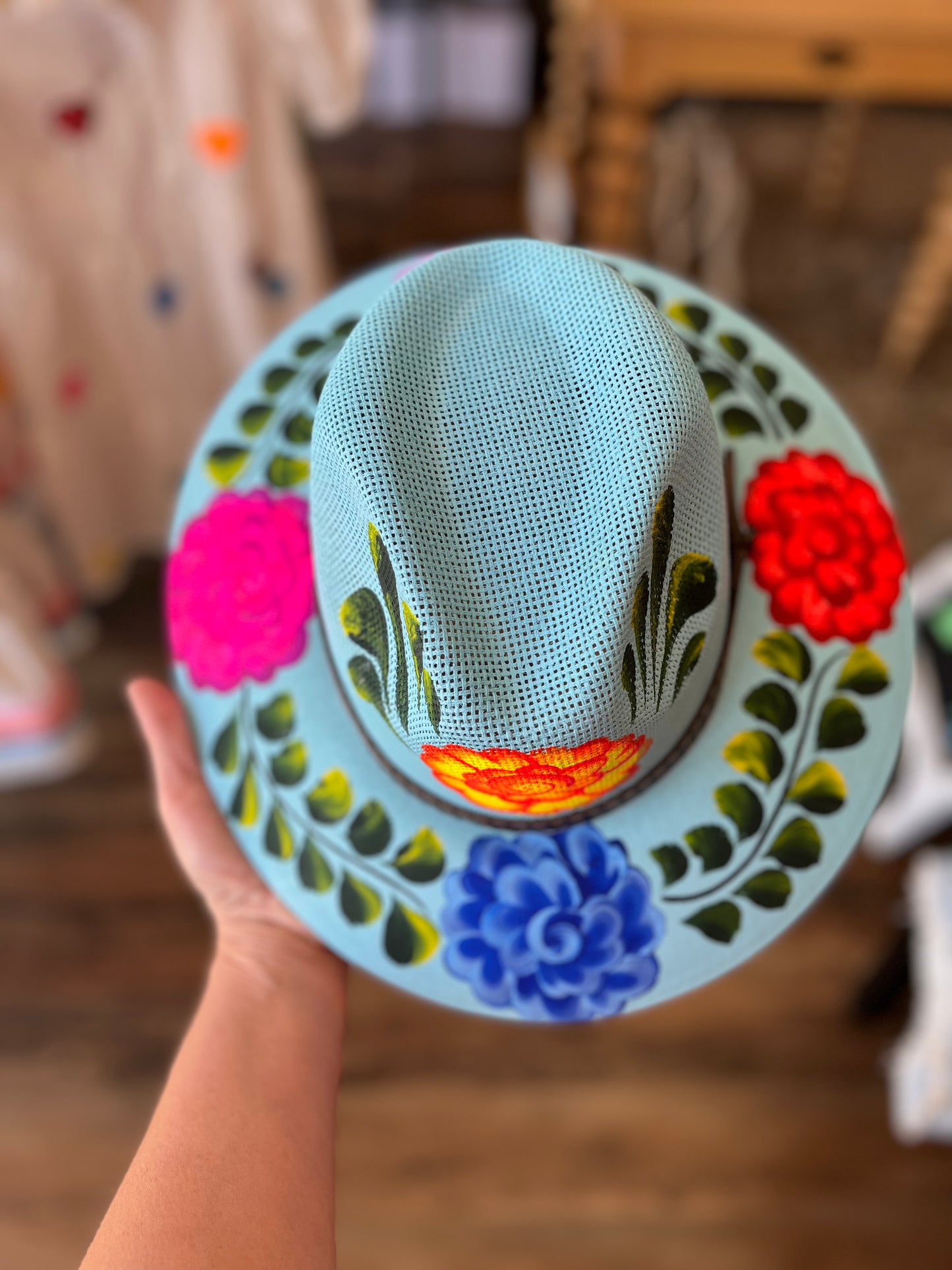 Hand Painted Hats